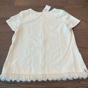 Sara Campbell Ivory Tee